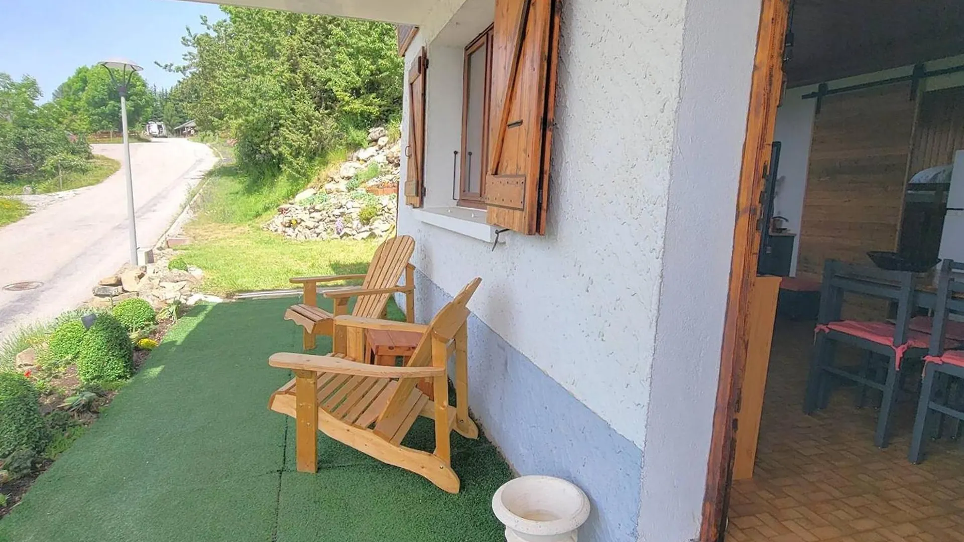 Appartement Au Rdc D'Un Chalet - Proche Ski/Randonnees - Terrasse Sud - 4 Pers - Fr-1-393-150 Saint-Michel-de-Chaillol Fransa
